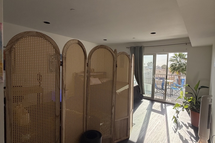 Spacious apartment with plants and a home office - 37