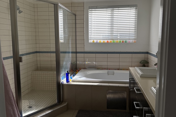 Spacious apartment with plants and a home office - 45