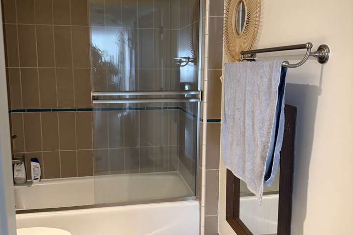 Spacious apartment with plants and a home office - 31