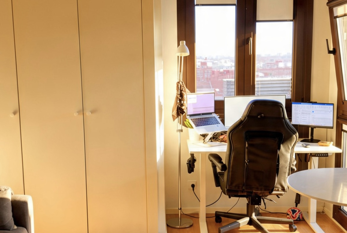 Bright studio with great views in La Latina Madrid