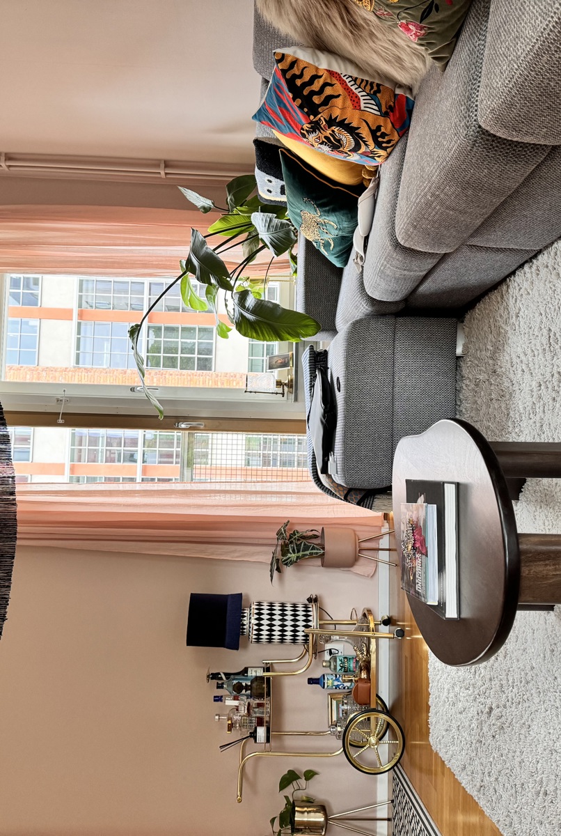 A warm, stylish apartment with character!