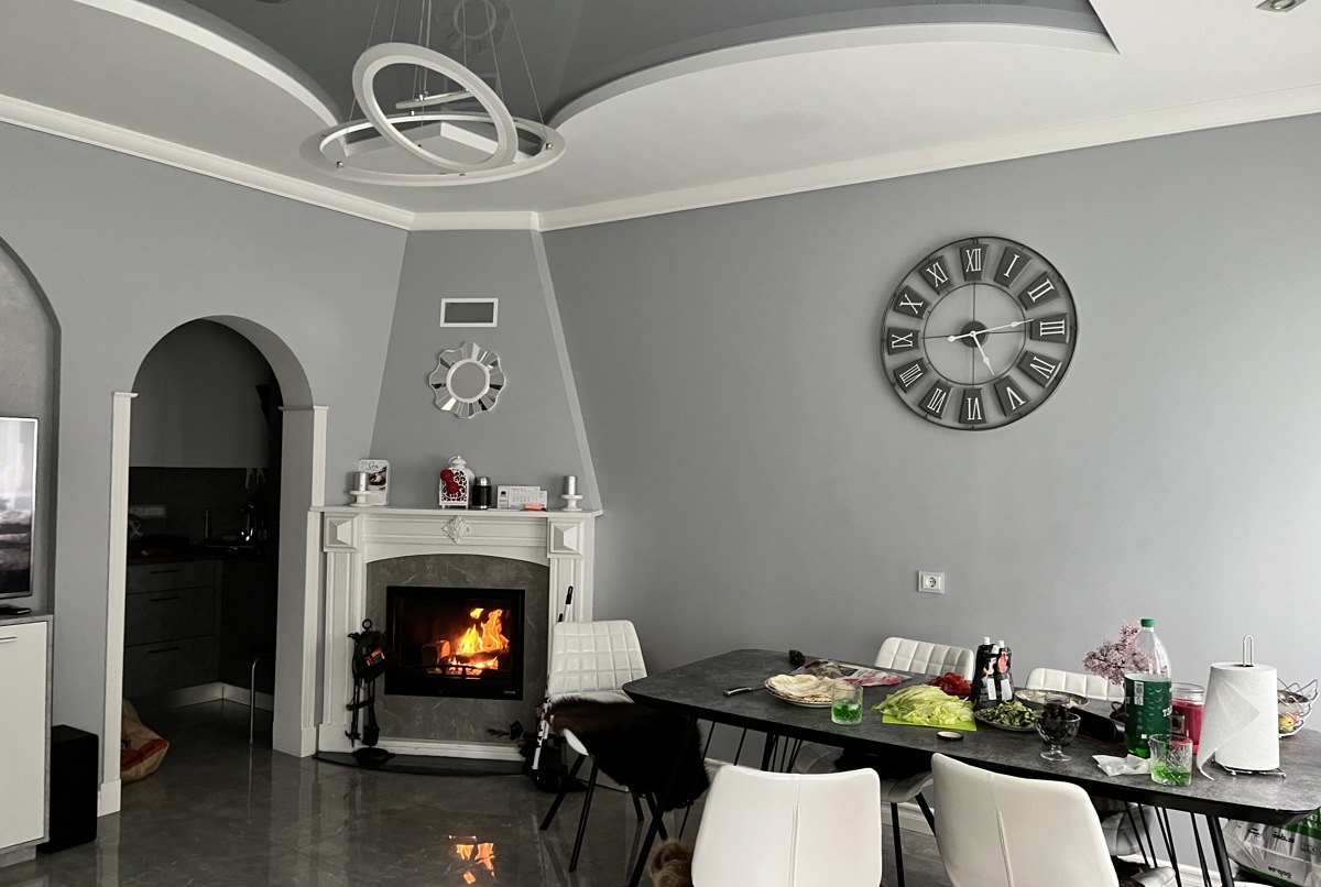 We have two floors apartment