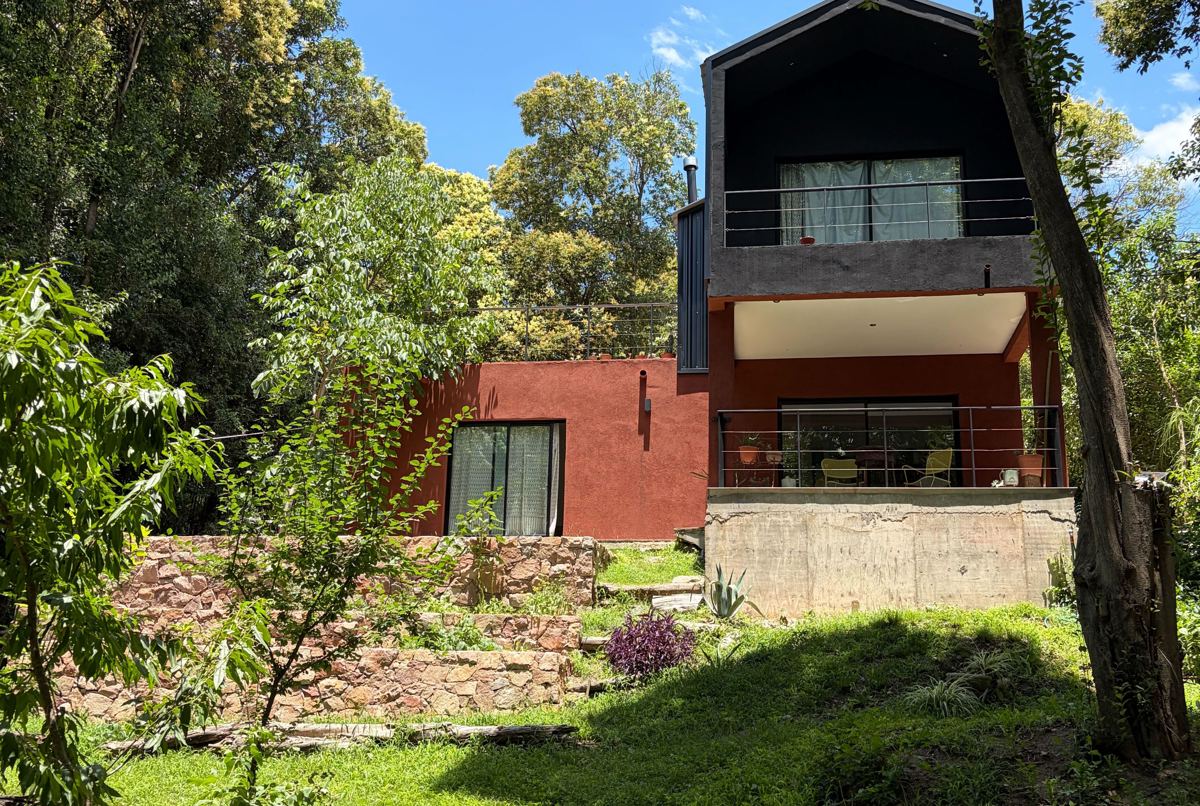 Spacious house in the hill`s wood