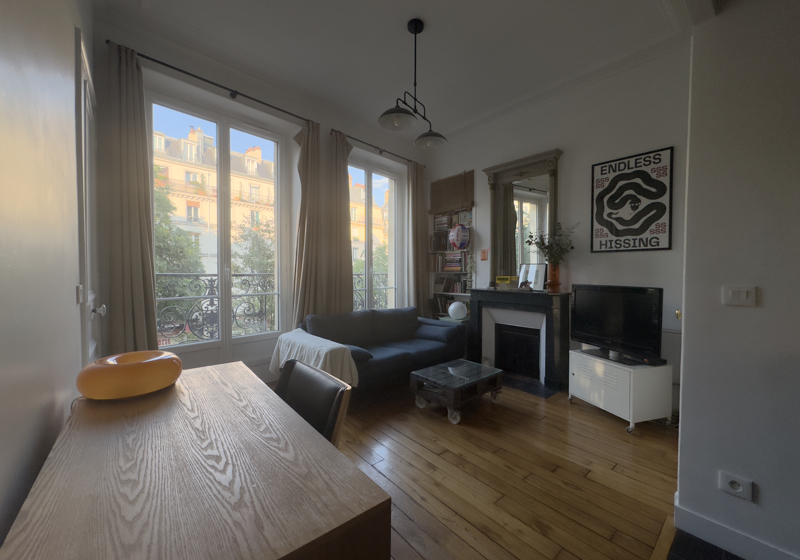 home swap in Paris, France