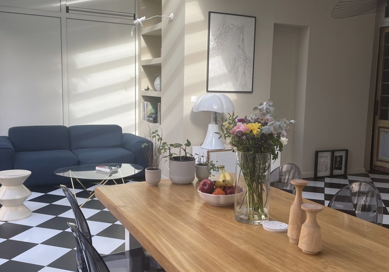 home swap in Bordeaux, France