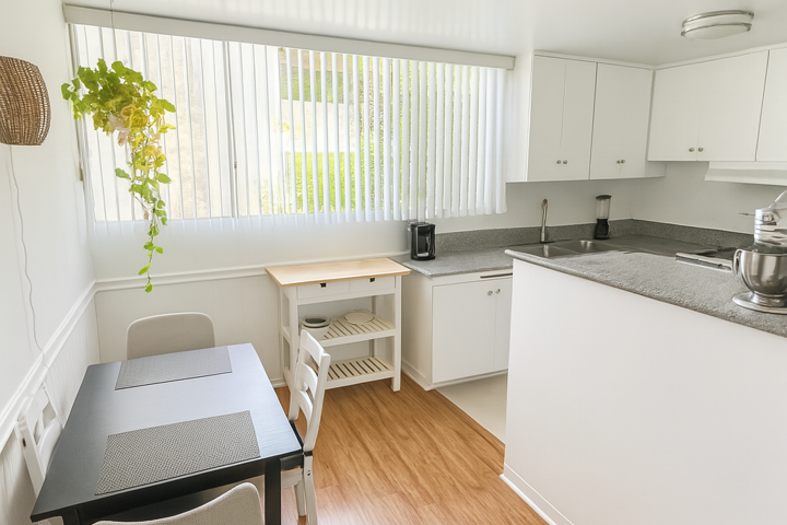 Sunny 1BR + Office Retreat w/ Balcony - 4