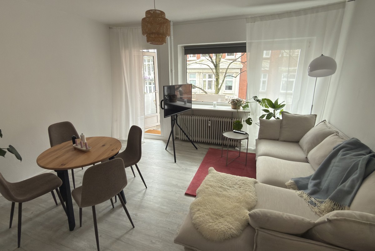 Cozy home in Winterhude right by Mühlenkamp