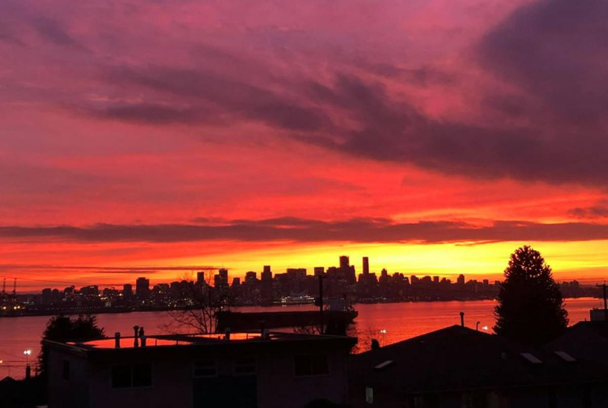 Amazing city view in a vibrant neighborhood.