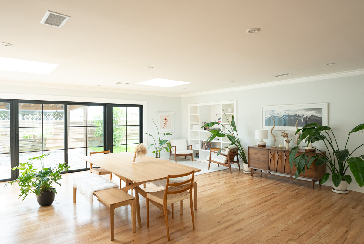 Beautifully designed mid century modern home