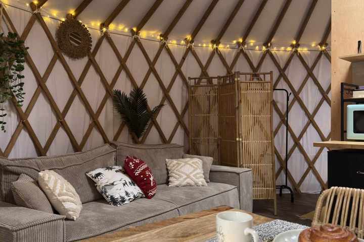 Yurt at lake with jacuzzi close to Warsaw - 7