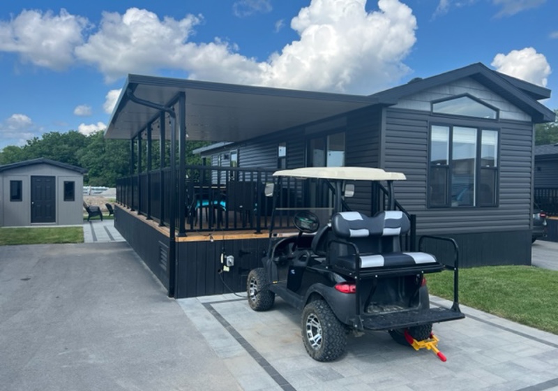 home swap in Sherkston, Canada