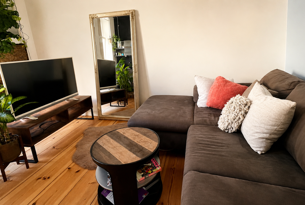 Bright and peaceful studio in vibrant Berlin
