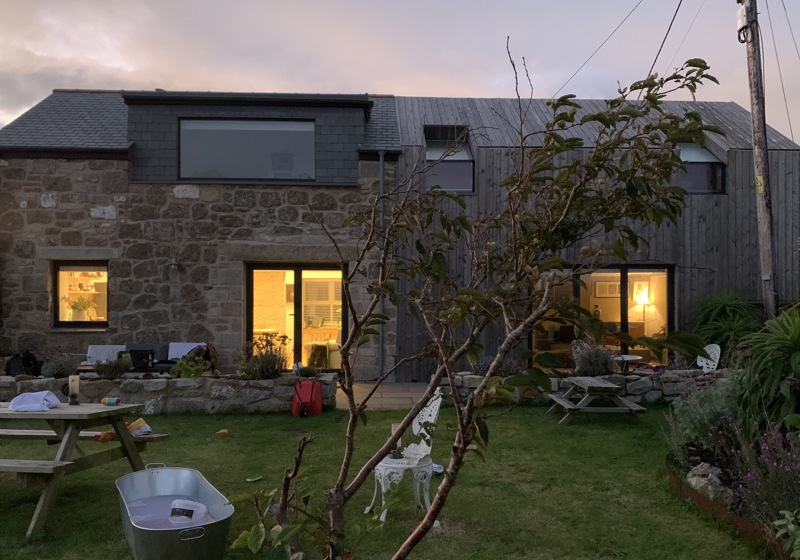 home swap in Sennen, England