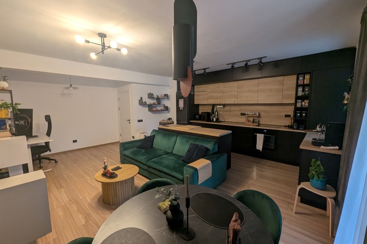 Modern 1-Bedroom with Dual Workstations - 1