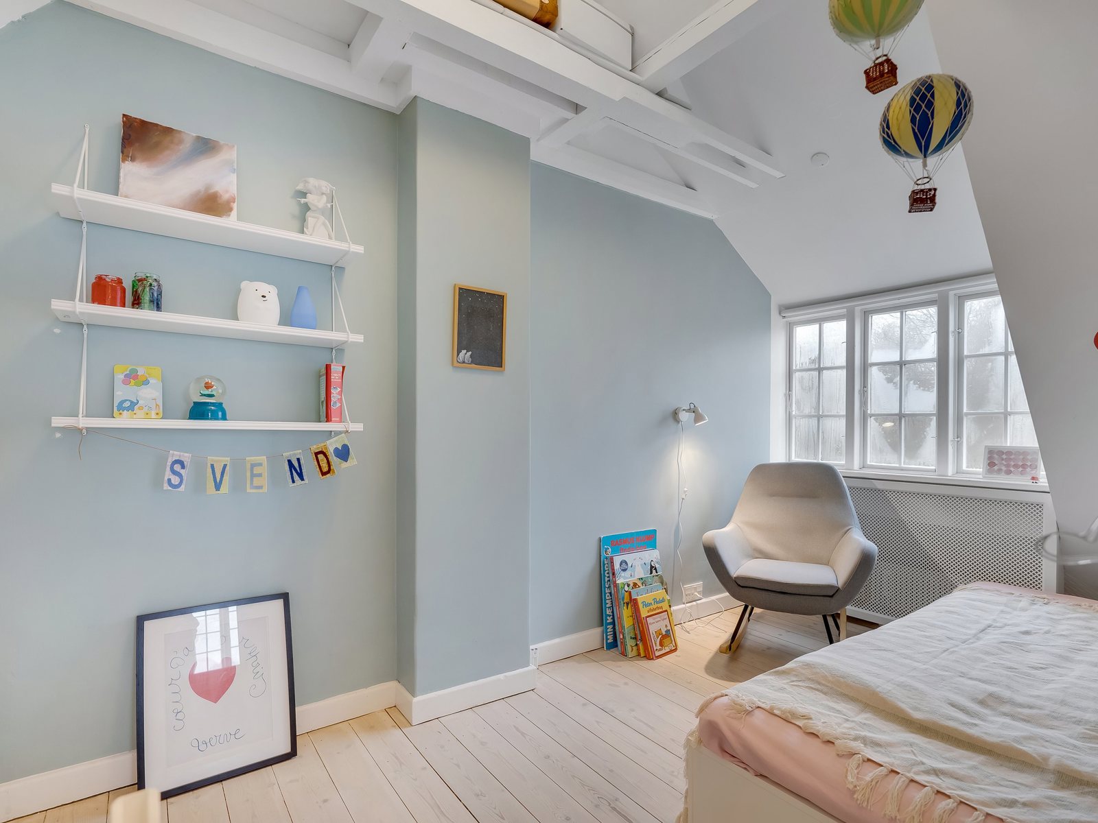 Charming kids room in Denmark