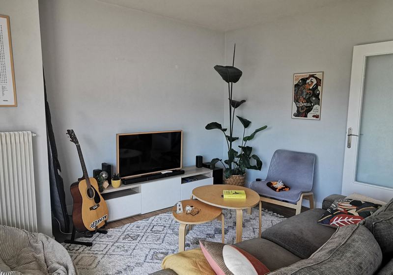 home swap in Nantes, France