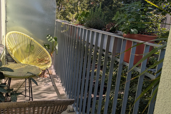 Charming bright flat with balcony and plants - 2