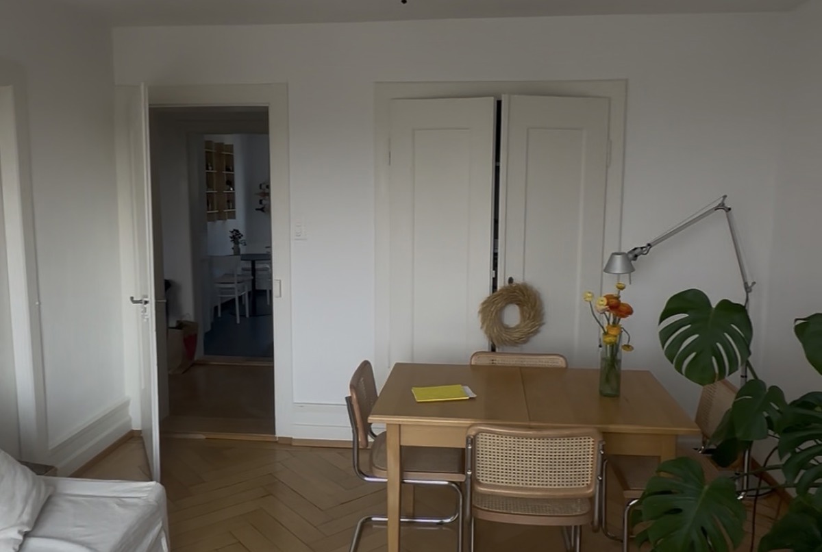 🌿 Bright room in a shared flat – central Zurich