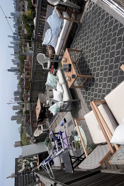 Chicago Walkup with deck and rooftop - 8