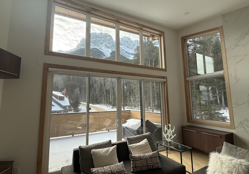 home swap in Canmore, Canada