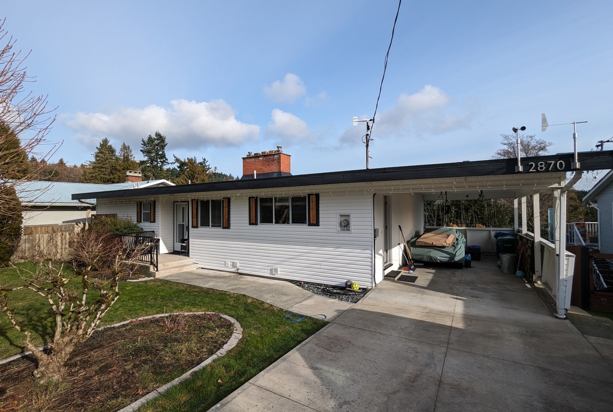 Family home on Vancouver Island