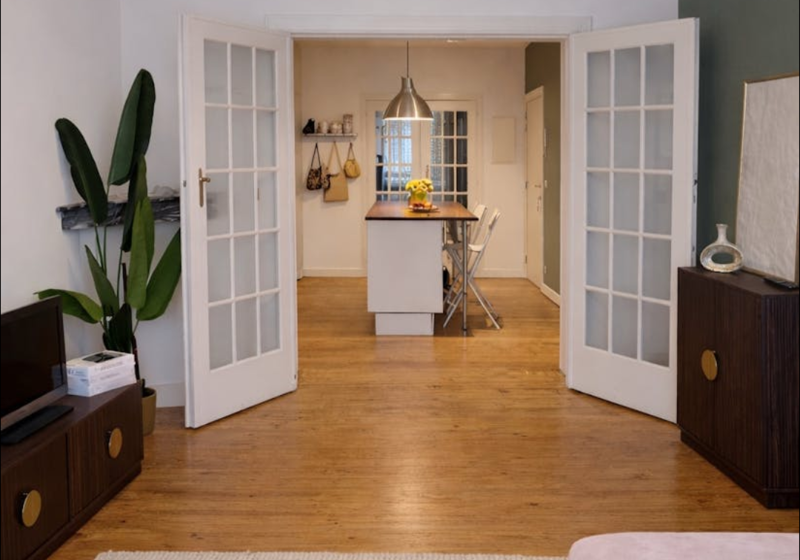 home swap in Uccle, Belgium