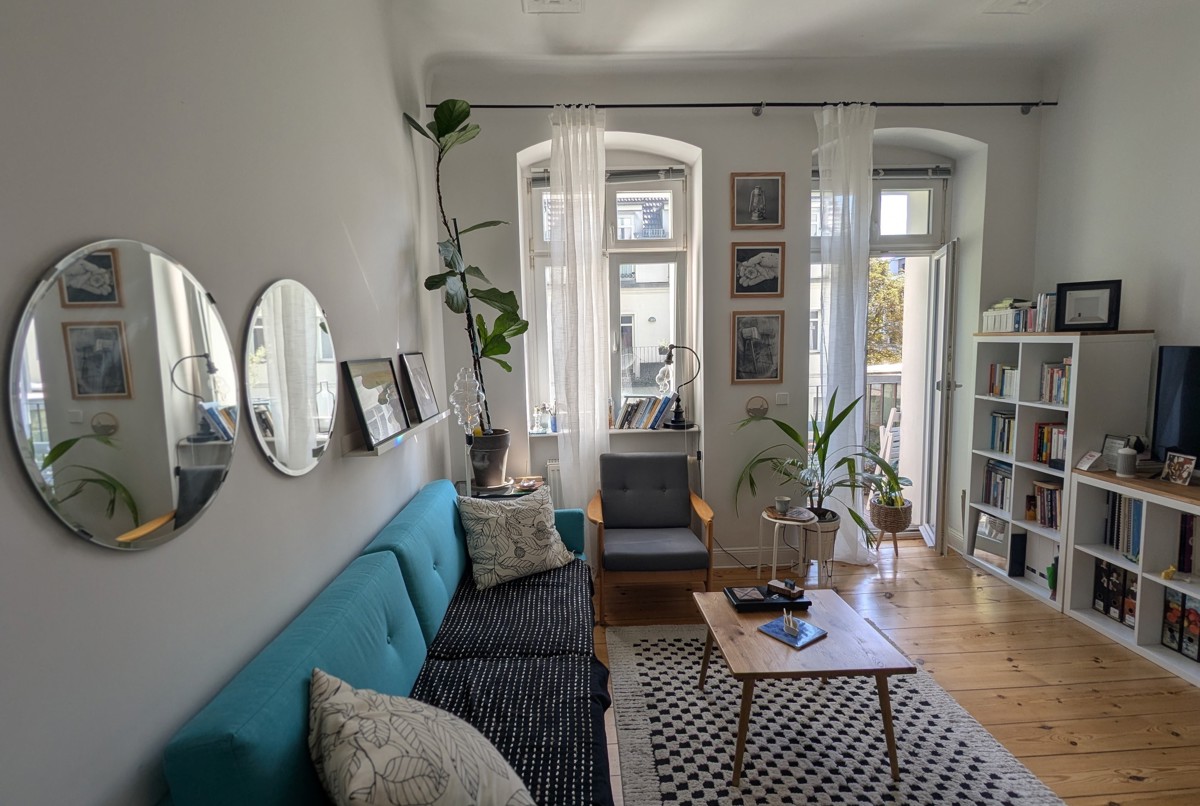 Charming, quiet, well loctated flat with Balcony