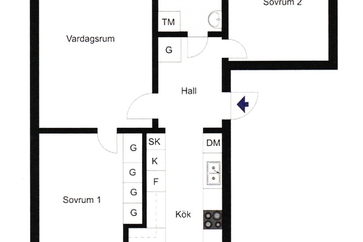 Relaxed, Well-Connected Home in Märsta - 7