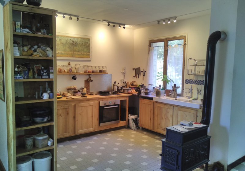 home swap in Cluny, France
