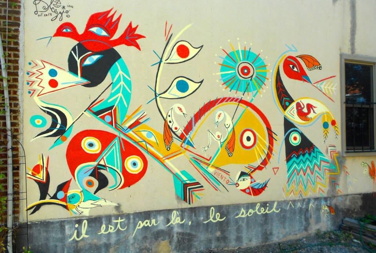 Vibrant sunny and snowy Montréal!