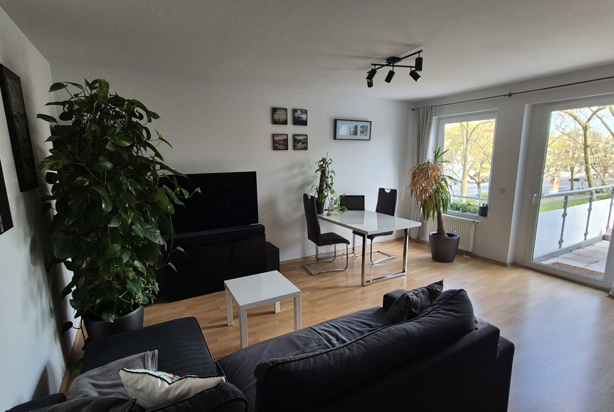 Sunny, modern apartment near Frankfurt