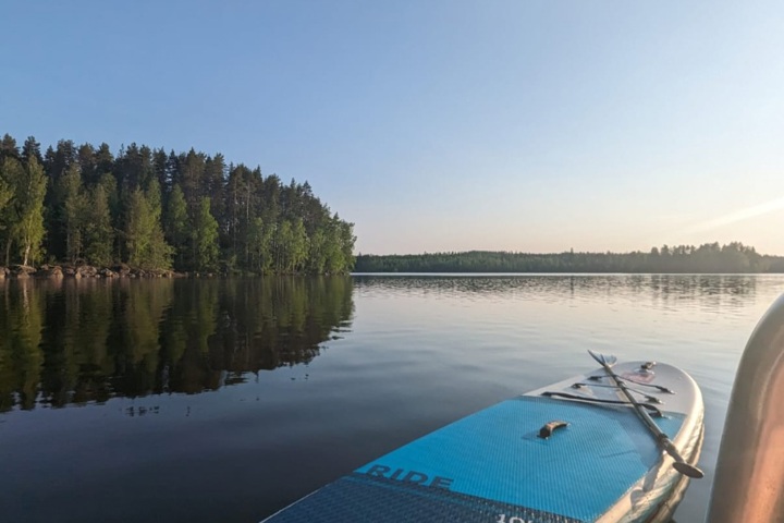 Lake view two-room apartment with sauna - 4