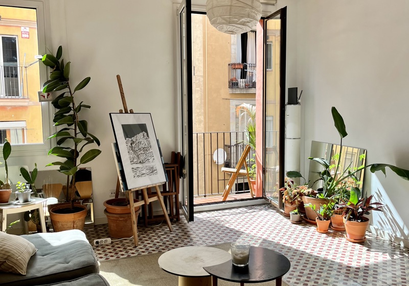 home swap in Barcelona, Spain