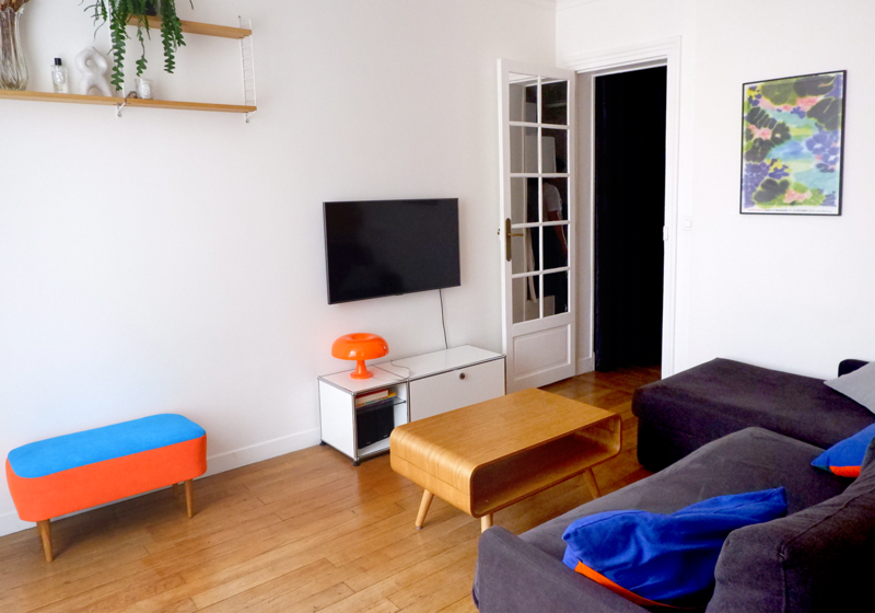 home swap in Pantin, Paris