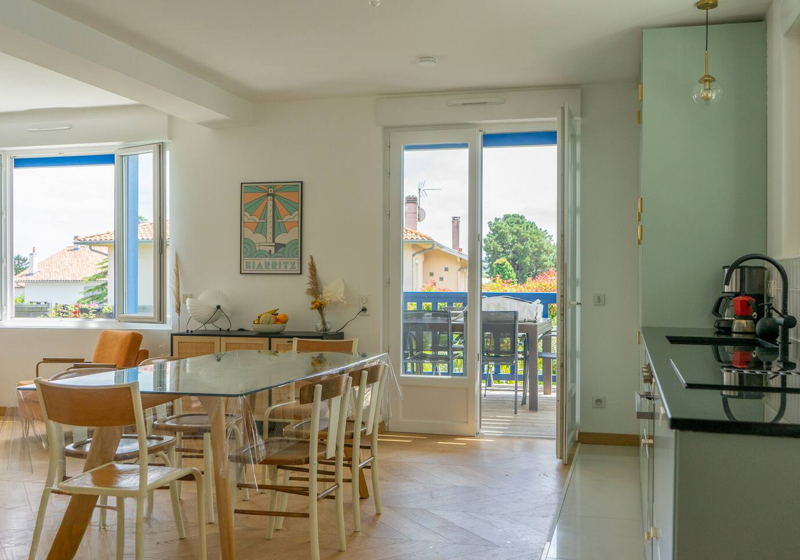 home swap in Anglet, France