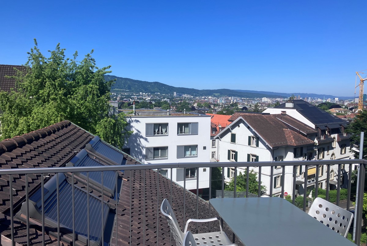 Cozy house with unique rooftop view over Zürich