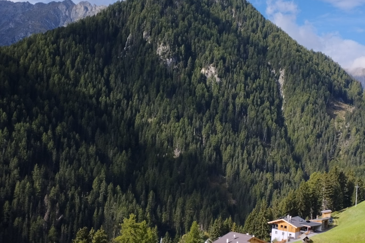 Small collage in the Austria mountains of Tirol. - 2