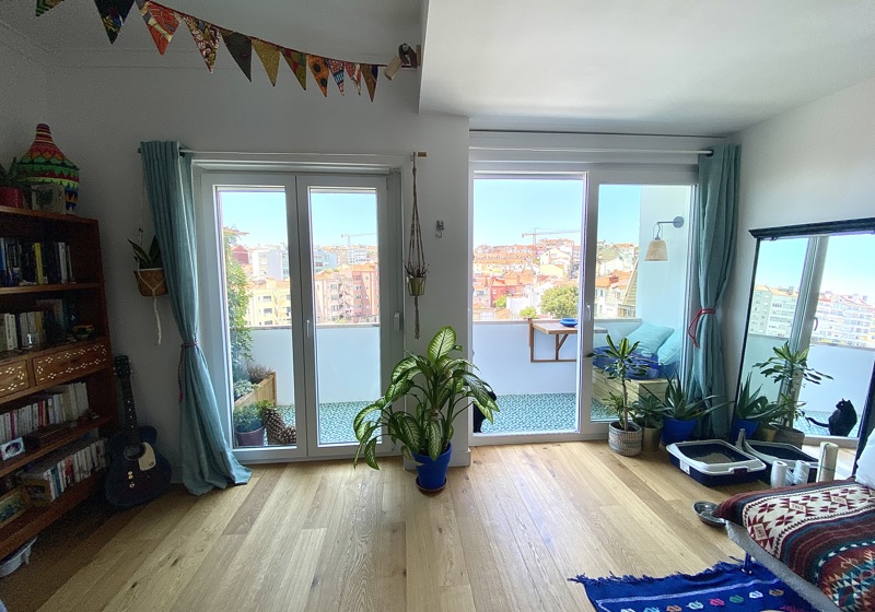 home swap in Lisbon, Portugal