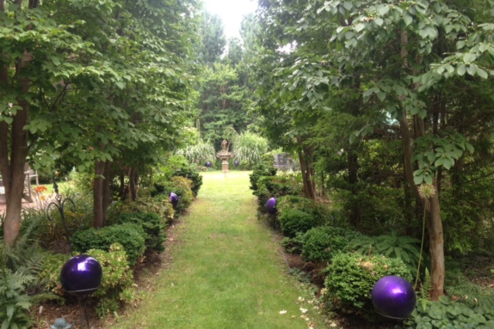 Window view of garden, 10 min walk to vibrant city - 9