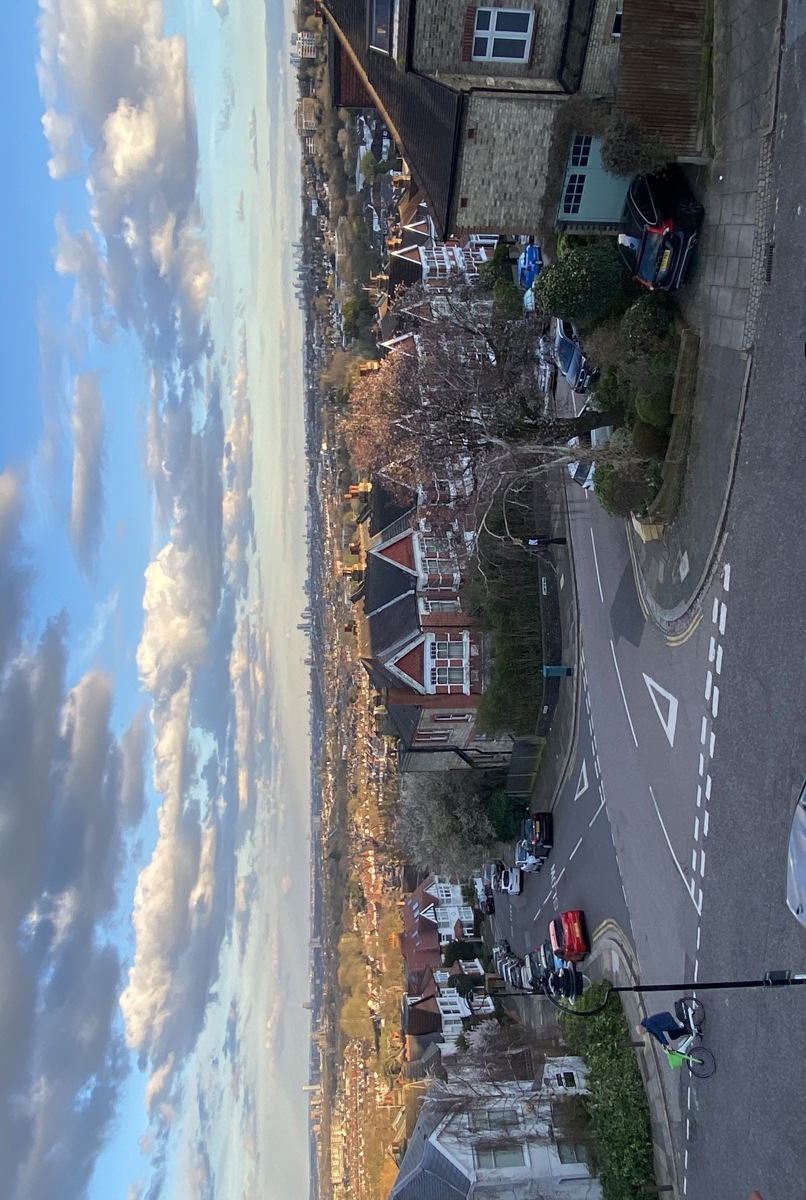 Muswell Hill family house with a view of London