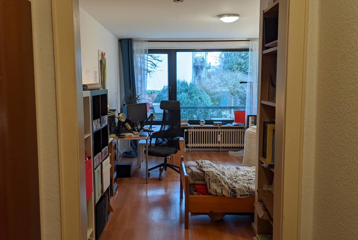 Cozy studio apartment. Quiet Hamburg neighborhood