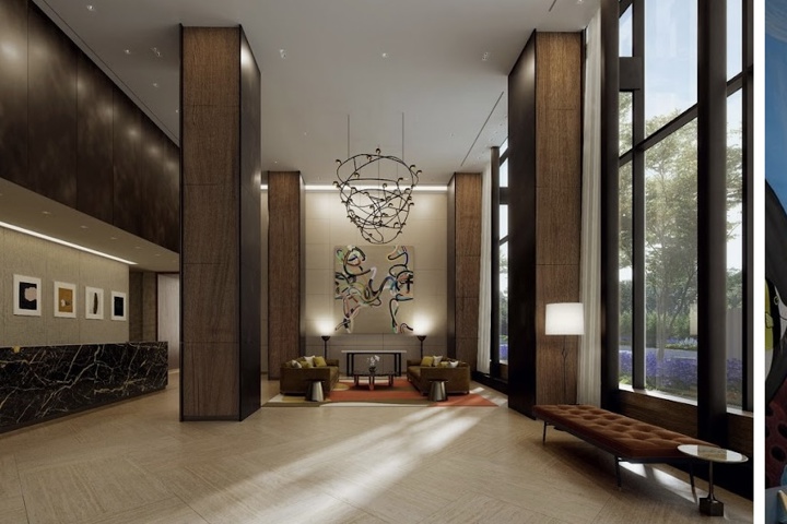 Luxury new apartments building with high ceiling - 1