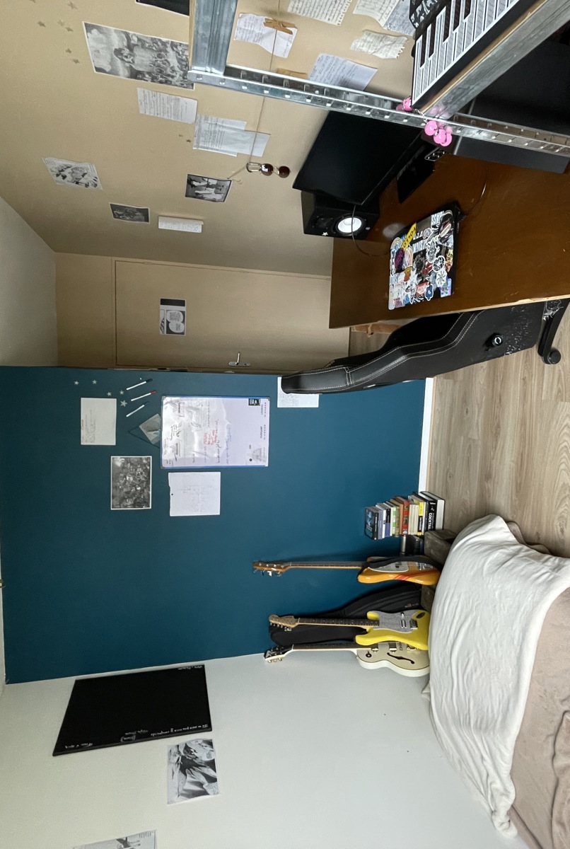 Room in Nantes island in front of a natural parc