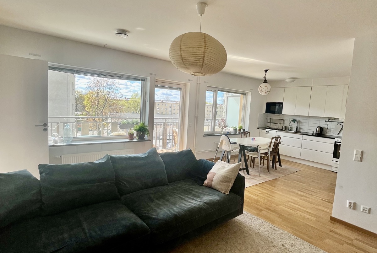 Modern apartment in Stockholm