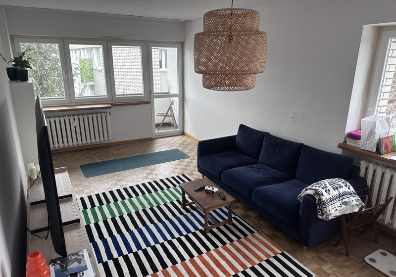 home swap in Warsaw, Poland