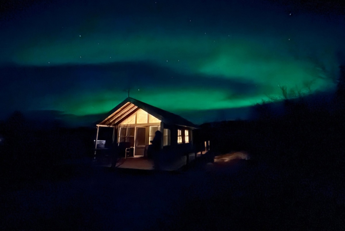 Cozy cabin with hot tub on The Golden Circle