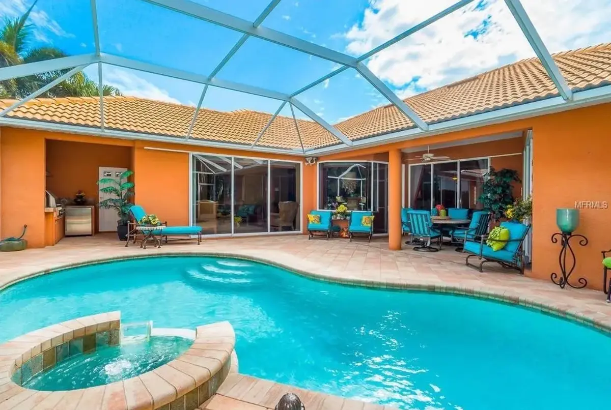 Lush sanctuary with pool & pond near epic beaches