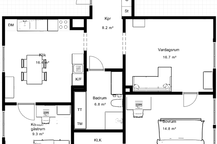 Cute 80sqm apartment in Central Uppsala - 4