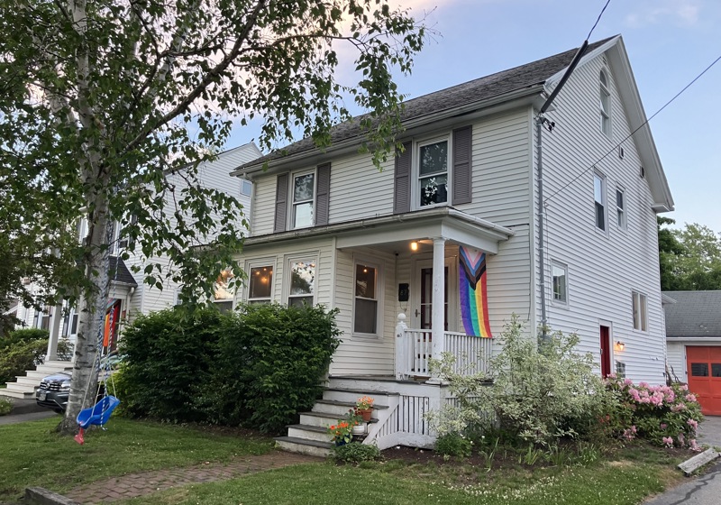 home swap in Portland, Maine