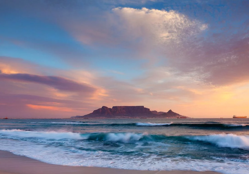 home swap in Bloubergstrand, South Africa